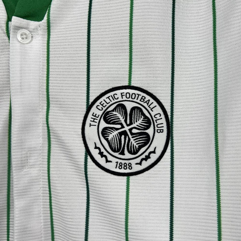 CAMISOLA DE BASEBOL DO CELTIC 25/26 BRANCO