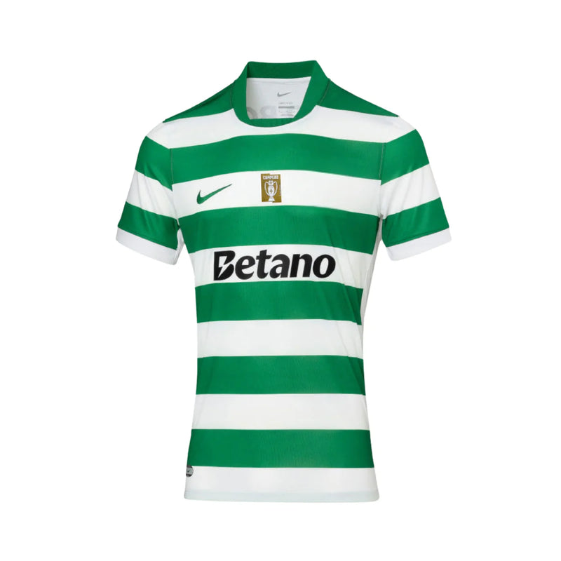 CAMISOLA DO SPORTING 25/26 VERDE E BRANCO