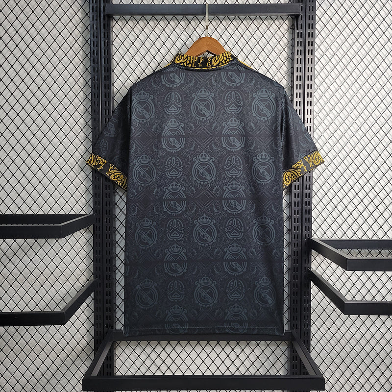 CAMISOLA DO REAL MADRID 23/24 PRETO CONCEITO