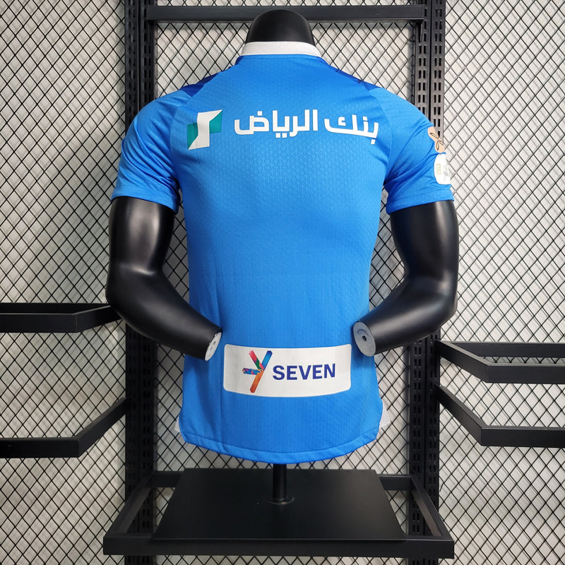 CAMISA VERSÃO PLAYER DE AL HILAL 23/24 AZUL