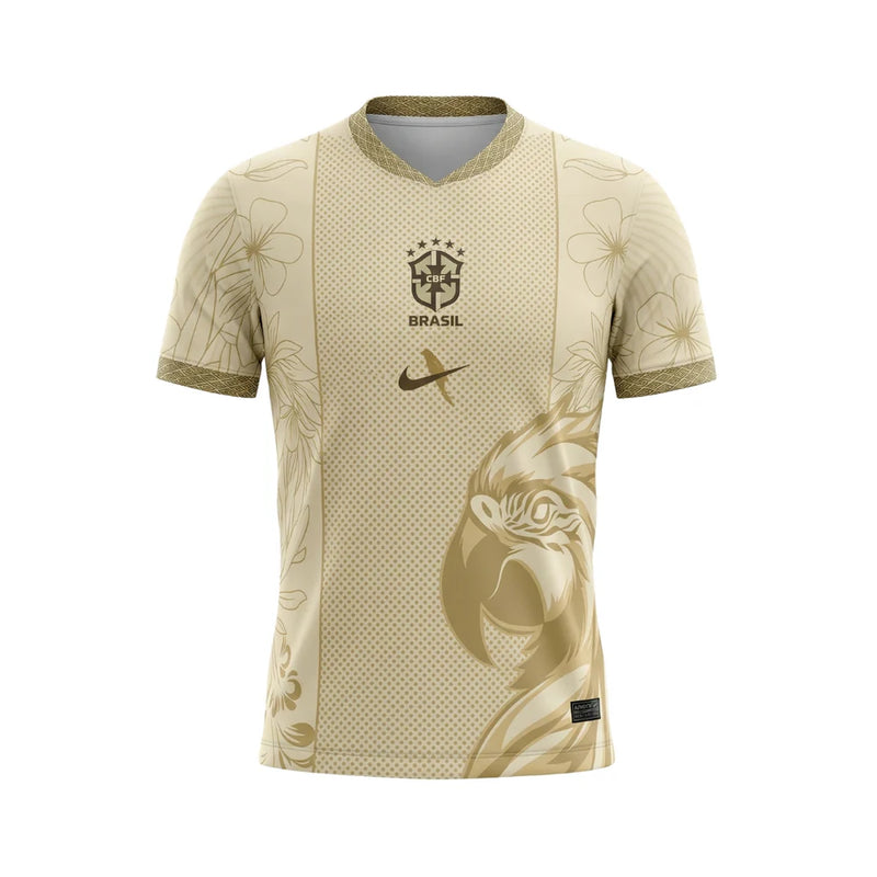 CAMISOLA DA SELEÇÃO DO BRASIL 26/27 DOURADO