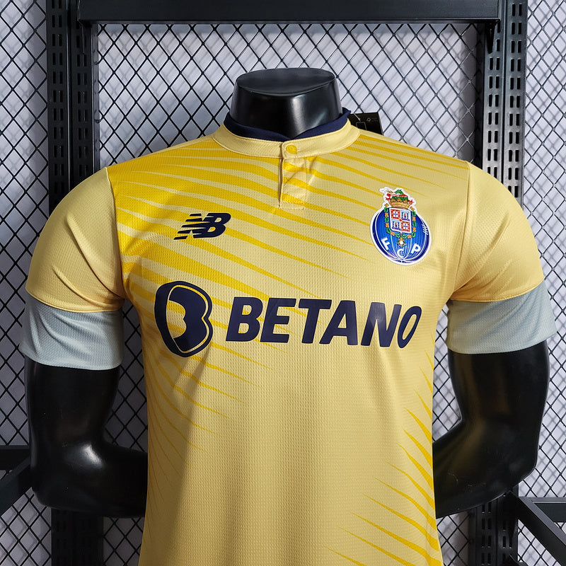 CAMISA VERSÃO PLAYER DO PORTO 23/24 DOURADO