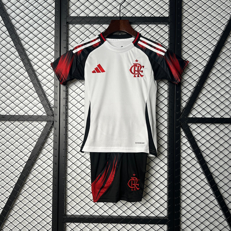 KIT INFANTIL DO FLAMENGO 25/26 BRANCO
