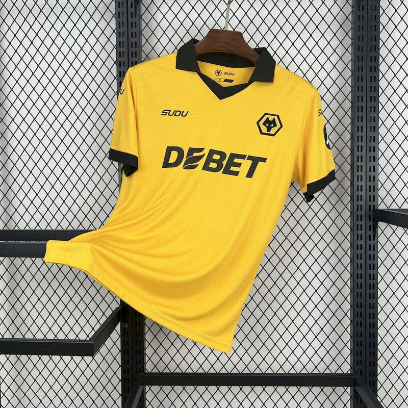 CAMISOLA DO WOLVES 25/26 AMARELO