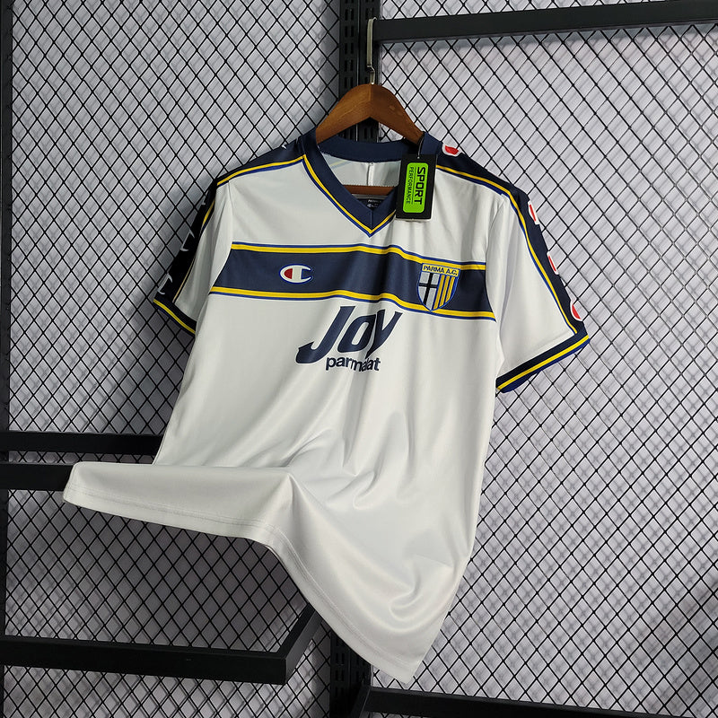 CAMISA RETRÔ DO PARMA 02/03 BRANCO