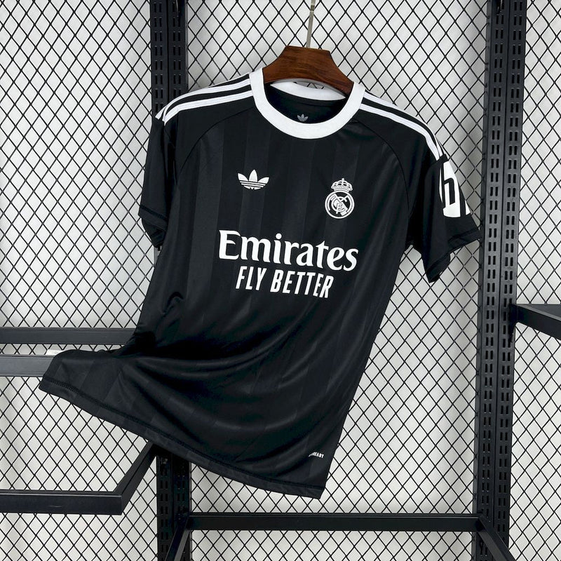 CAMISOLA DO REAL MADRID 25/26 PRETO