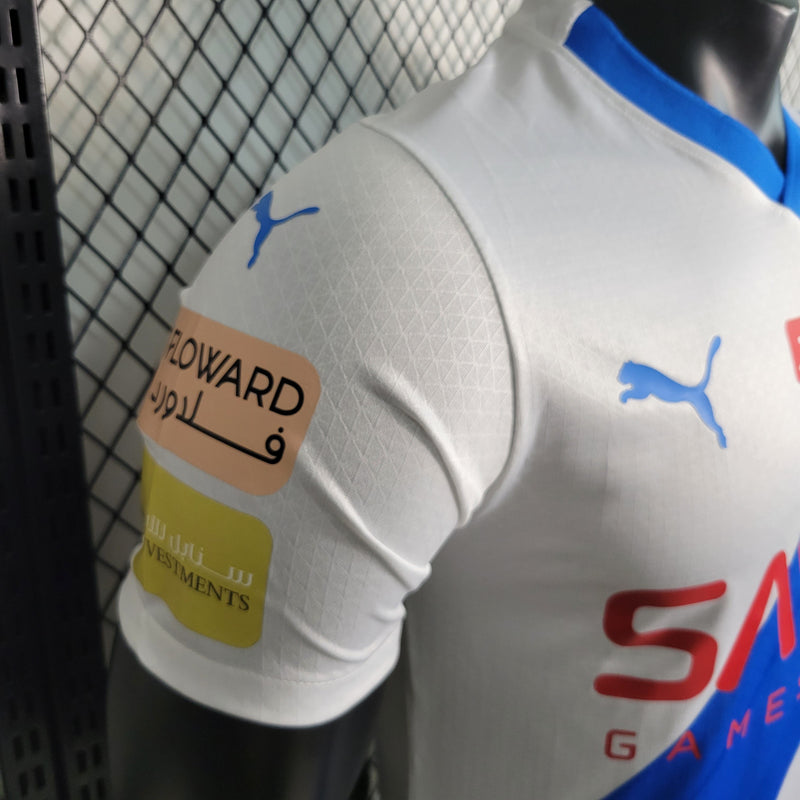 CAMISA VERSÃO PLAYER DE AL HILAL 23/24 BRANCO