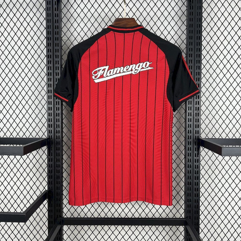 CAMISOLA DE BASEBOL DO FLAMENGO 25/26 VERMELHO