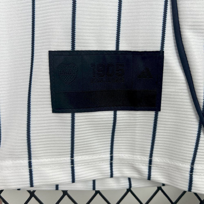 CAMISOLA DE BASEBOL DO BOCA JUNIORS 25/26 BRANCO