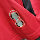 CAMISA RETRÔ DO MILAN 07/08 VERMELHO E PRETO