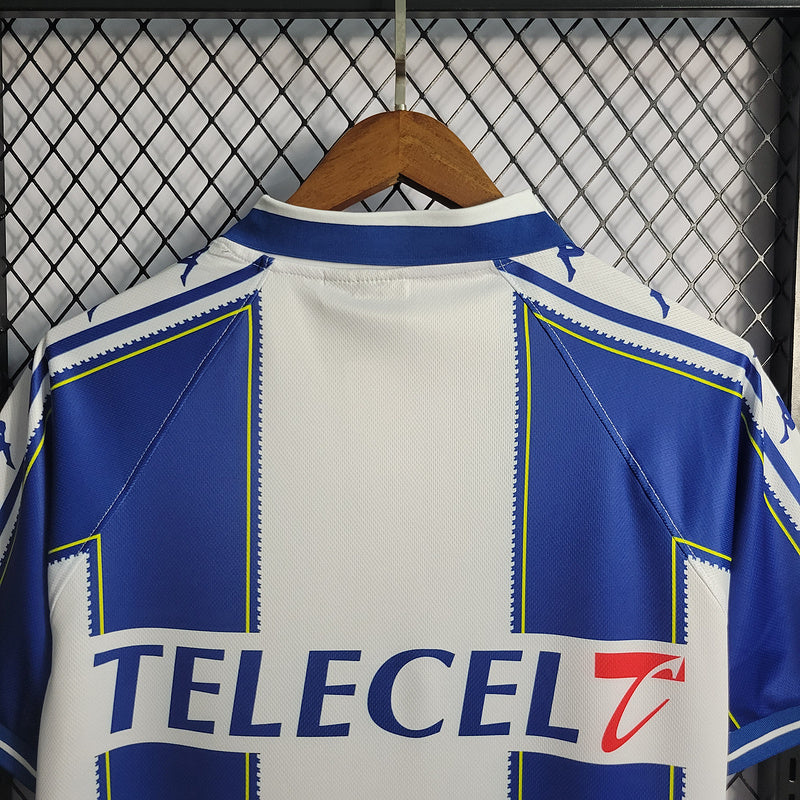 CAMISA RETRÔ DO PORTO 97/99 BRANCO E AZUL