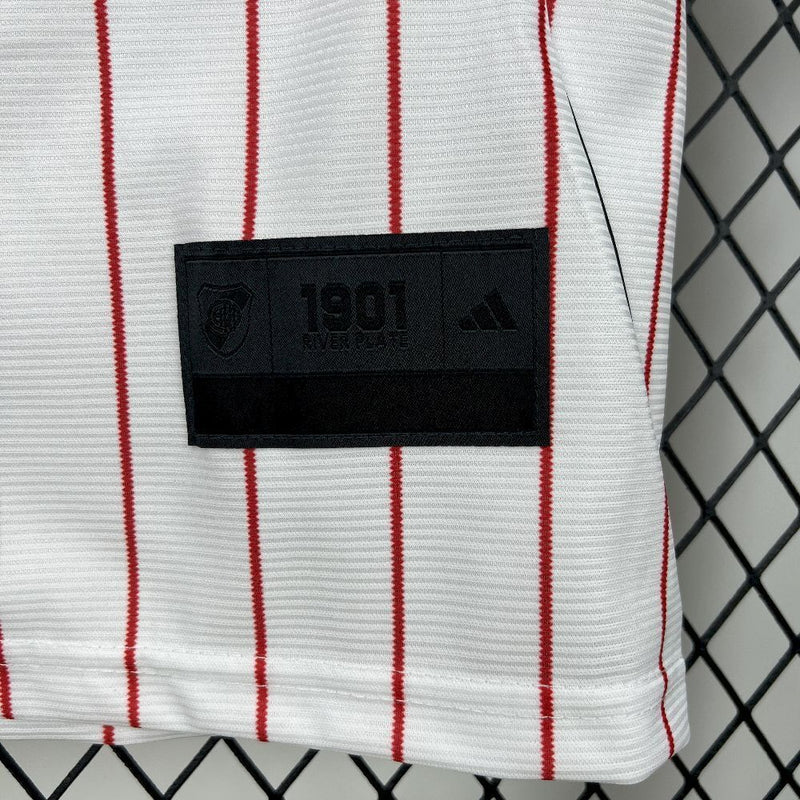 CAMISOLA DE BASEBOL DO RIVER PLATE 25/26 BRANCO