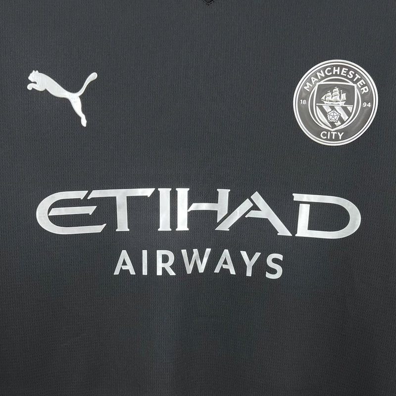 CAMISOLA DO MANCHESTER CITY 25/26 PRETO