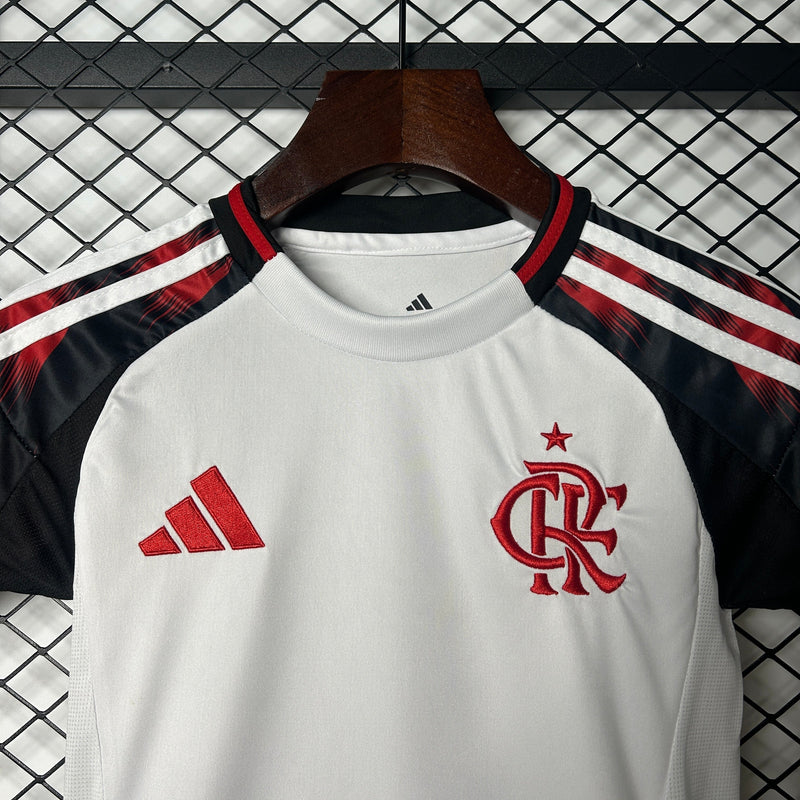 KIT INFANTIL DO FLAMENGO 25/26 BRANCO