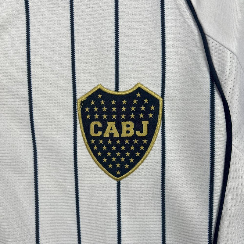 CAMISOLA DE BASEBOL DO BOCA JUNIORS 25/26 BRANCO