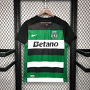 CAMISOLA DO SPORTING 25/26 VERDE E PRETO