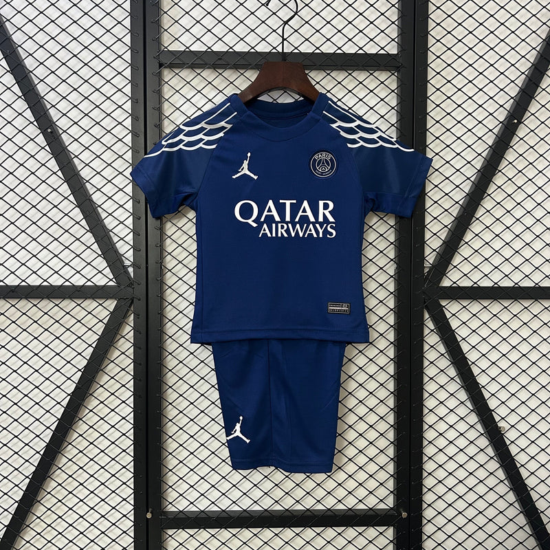 KIT INFANTIL DO PSG 25/26 AZUL