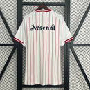 CAMISOLA DE BASEBOL DO ARSENAL 25/26 BRANCO