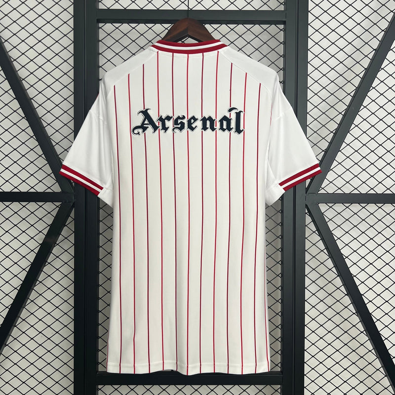 CAMISOLA DE BASEBOL DO ARSENAL 25/26 BRANCO