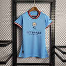 CAMISA FEMININA DO MANCHESTER CITY 23/24 AZUL