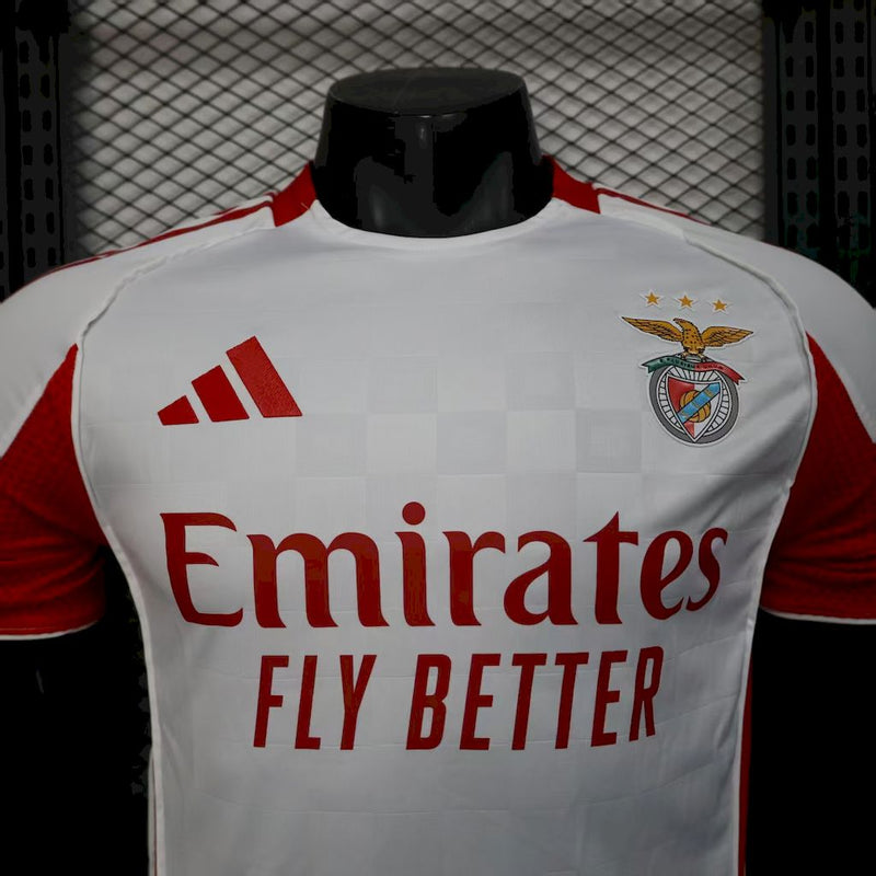 CAMISOLA VERSÃO PLAYER DO BENFICA 25/26 BRANCO