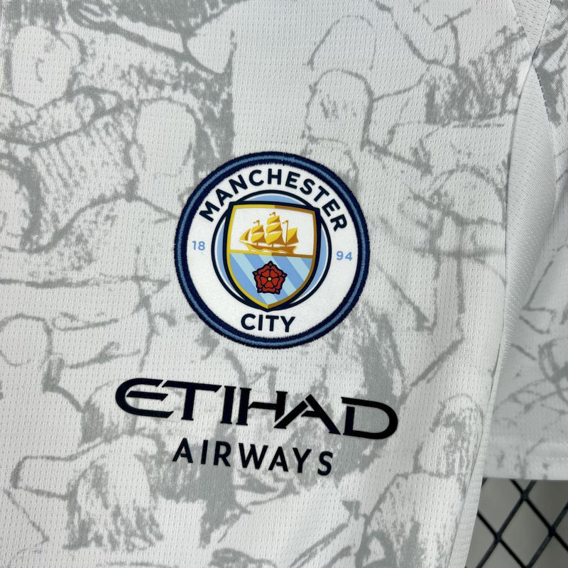 CAMISOLA DO MANCHESTER CITY 25/26 BRANCO