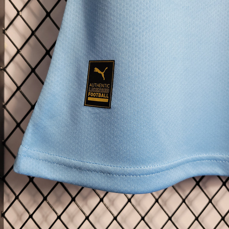 CAMISA FEMININA DO MANCHESTER CITY 23/24 AZUL