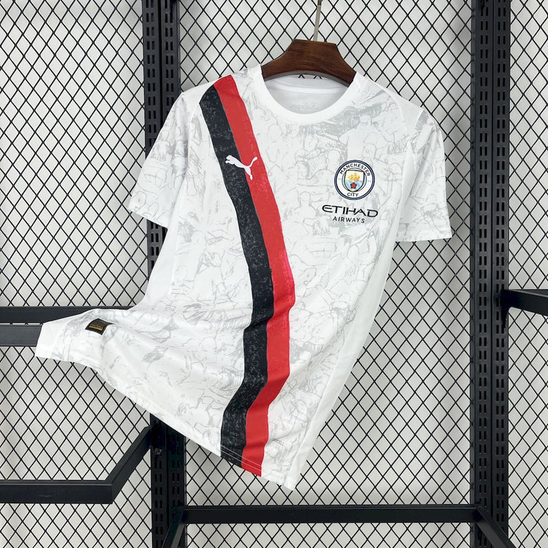 CAMISOLA DO MANCHESTER CITY 25/26 BRANCO