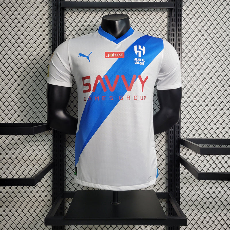 CAMISA VERSÃO PLAYER DE AL HILAL 23/24 BRANCO