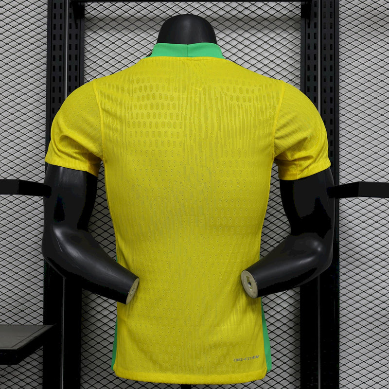 CAMISOLA VERSÃO PLAYER DO BRASIL 25/26 AMARELO