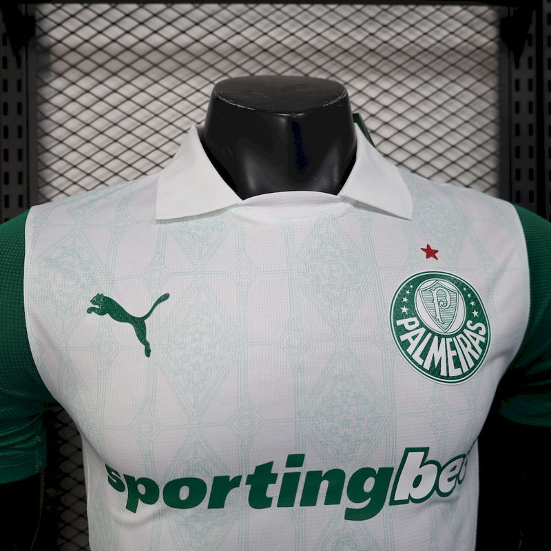 CAMISOLA VERSÃO PLAYER DO PALMEIRAS 25/26 BRANCO