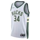 Milwaukee Bucks - Giannis Antetokounmpo - 2022/23 Swingman Jersey - Branca